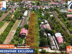 Jilava, IF,  teren (1791 mp) cu toate utilitatile, 70 euro/mp